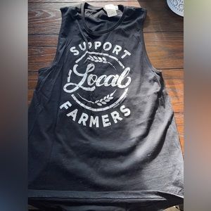 Support Local farmers tank top